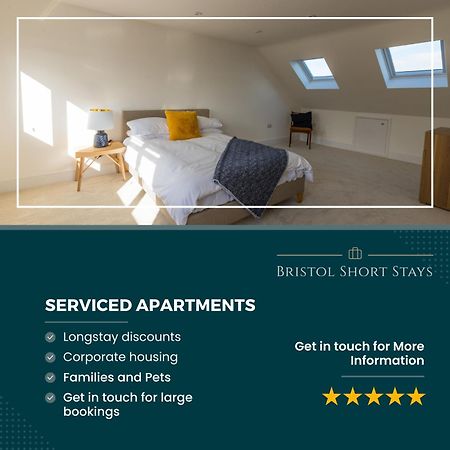 Amazing New 3 Double Bed House In Staple Hill! Apartamento Bristol Exterior foto